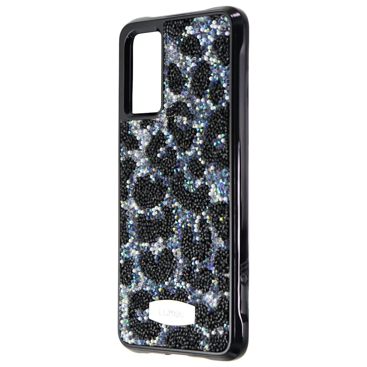 Lumee Brilliance Series Genuine Crystals Case for Samsung Galaxy S20 - Leopard