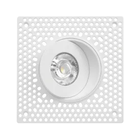 Luxrite LR25452 3" 12W LED Trimless Gimbaled Spotlight Selectable CCT