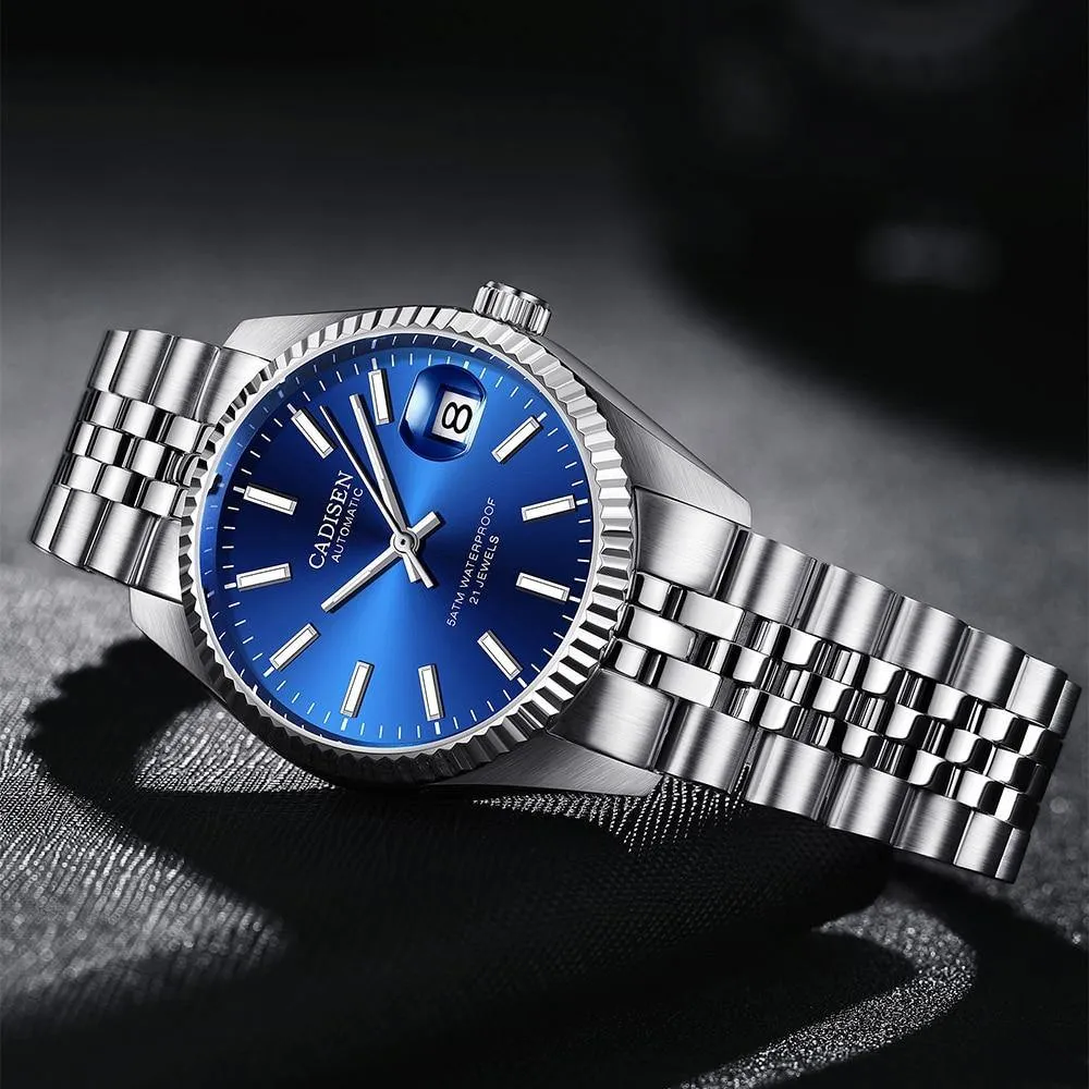 Luxury Automatic Watch Business Sport Stainless Steel Waterproof Watch Men's Mechanical Watch