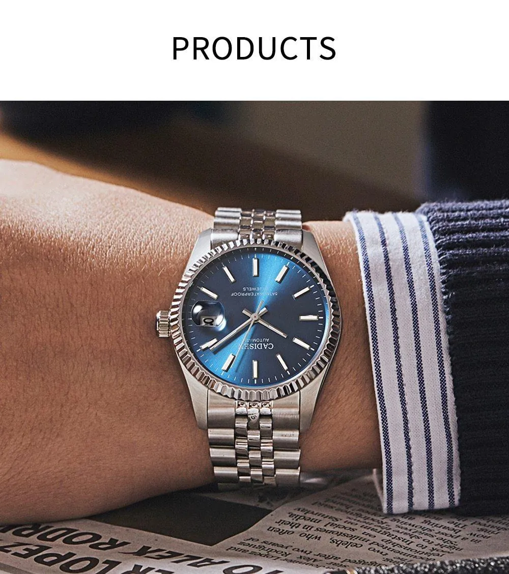 Luxury Automatic Watch Business Sport Stainless Steel Waterproof Watch Men's Mechanical Watch