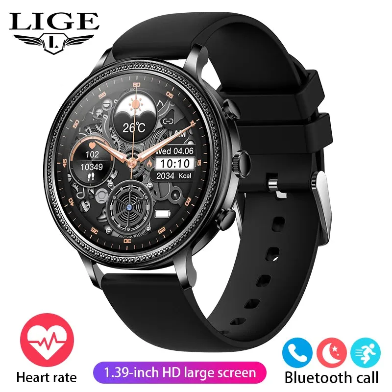 Luxury Smart Watches For Women Bluetooth Call Connected Phone Women Watch Health Monitor Sports Smartwatch 2023 Women Gift