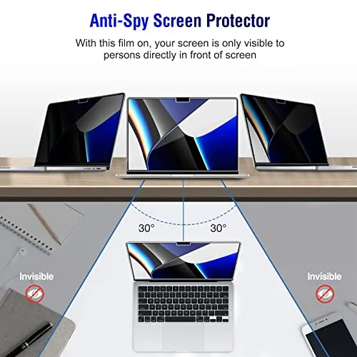 MacBook Pro 14" 2021-2023 Privacy Tempered Glass Screen Protector | ProCase