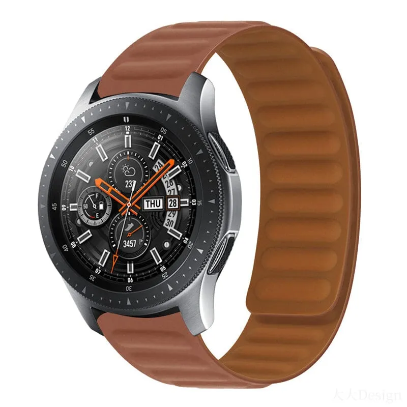 Magnetic Silicone Watch Straps Compatible with the Garmin Forerunner 158