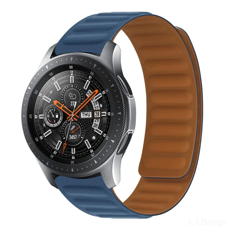 Magnetic Silicone Watch Straps Compatible with the Polar 22mm Range