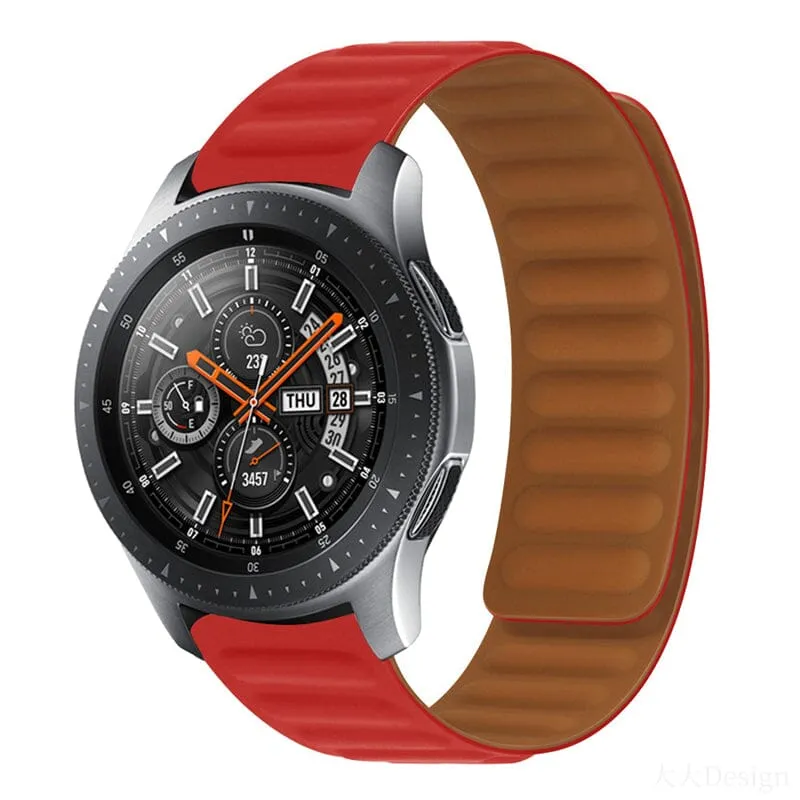 Magnetic Silicone Watch Straps Compatible with the Suunto 9 Peak