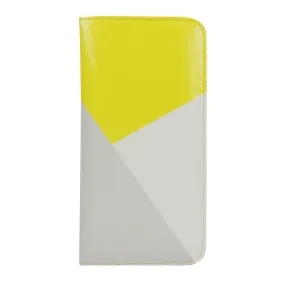 Magnetic Slim Wallet - Yellow Grey