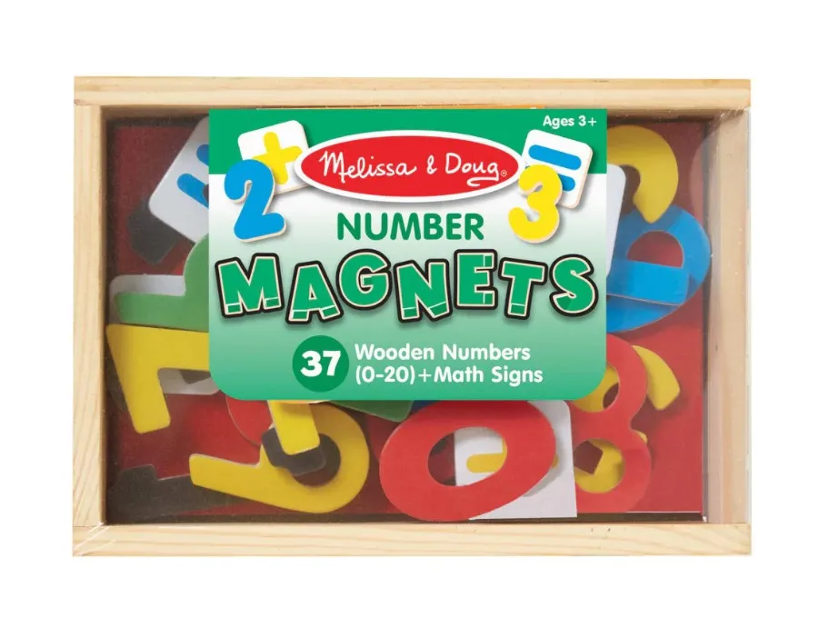 Magnetic Wooden Numbers