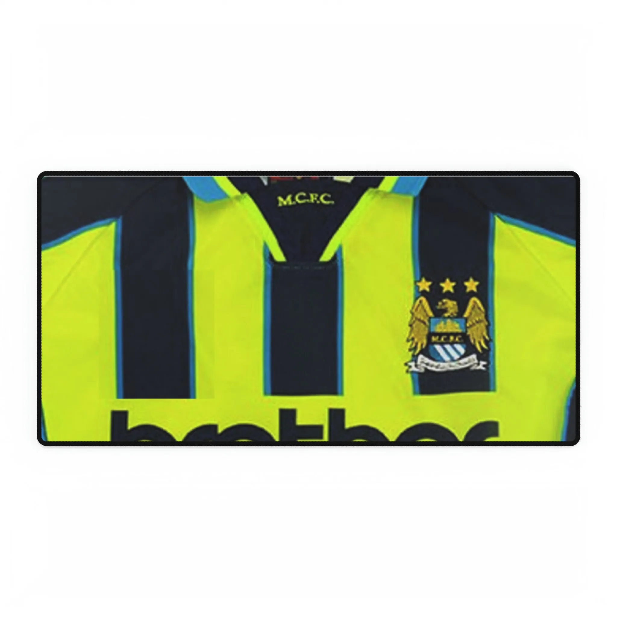 Man City Retro Away Kit - Desk Mat