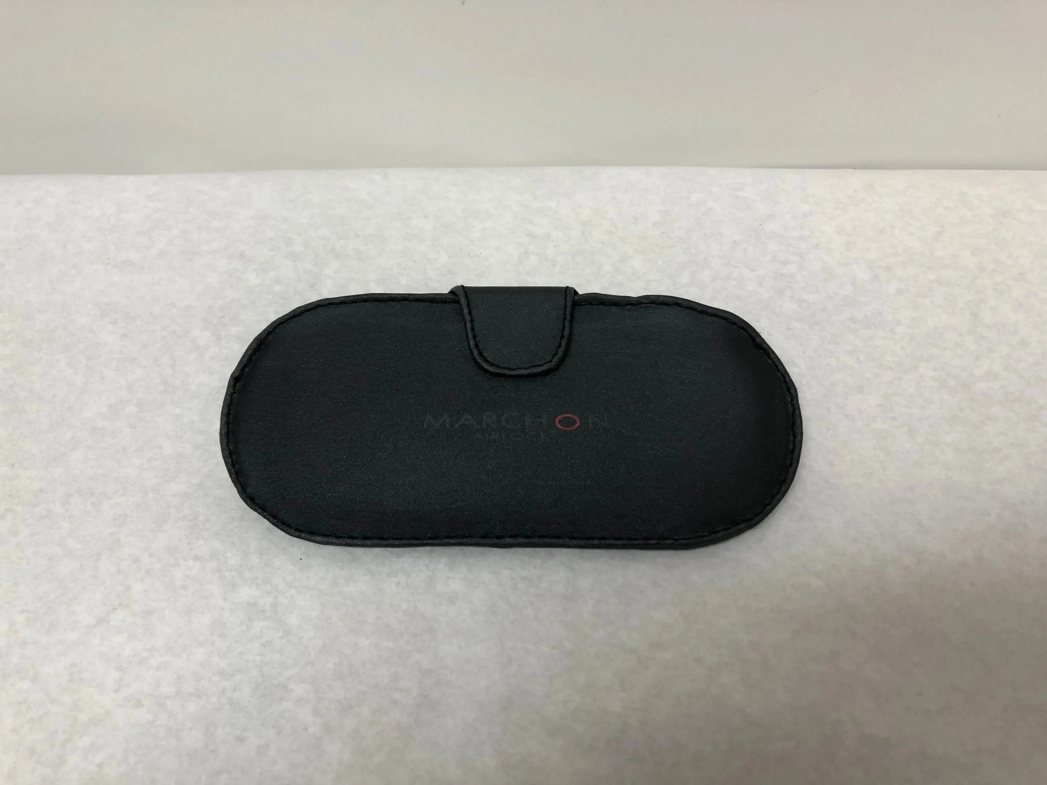 Marchon Airlock Black Case Optical Eyeglasses Slim Case | KMOPT-75