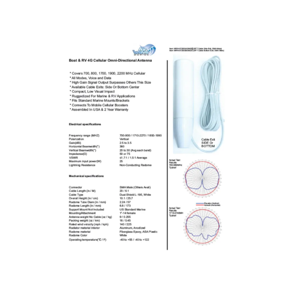 Marine Cell Phone Antenna