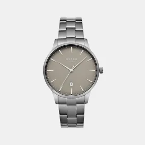 Men Grey Analog Brass Watch V247XDUUSU