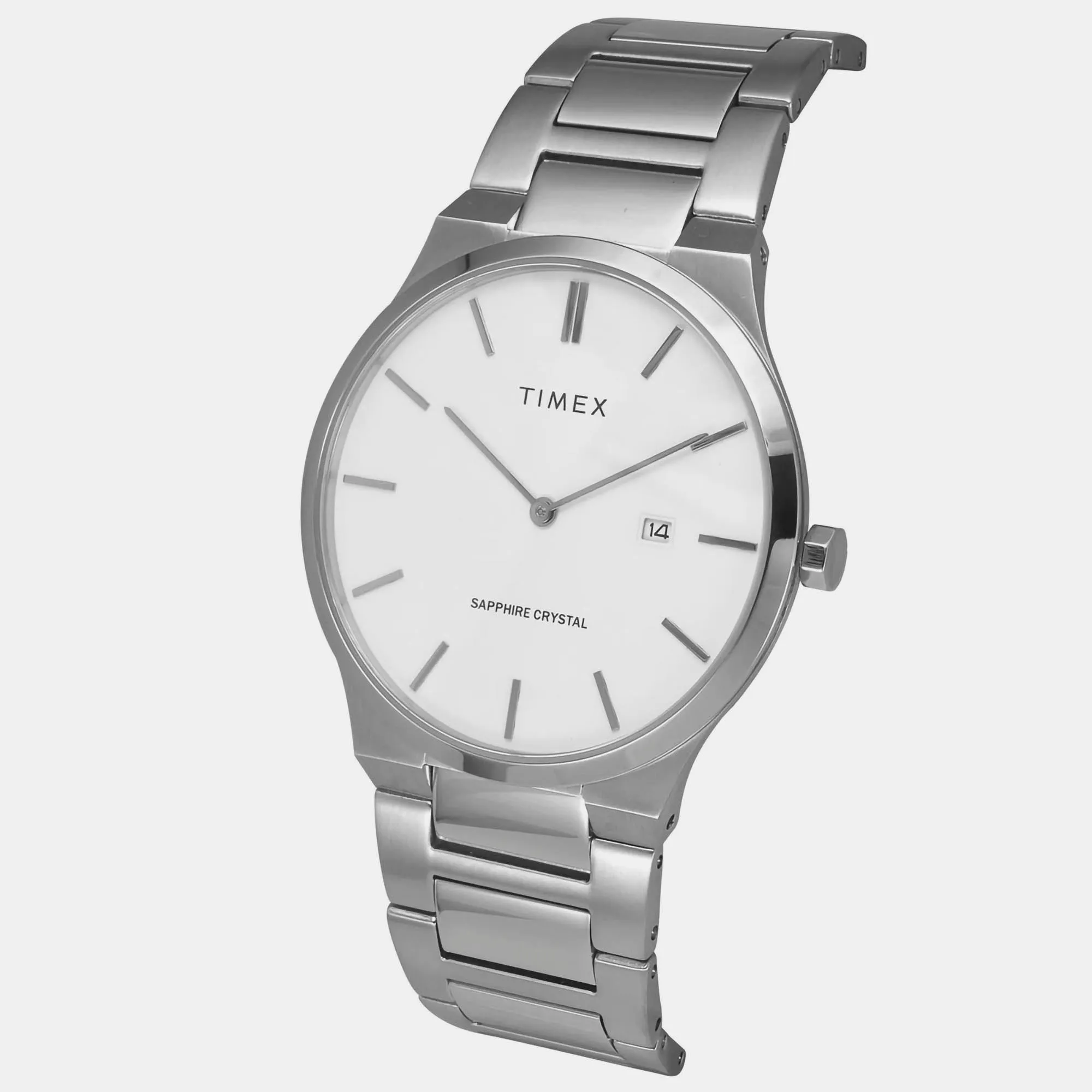 Men's E Class White Dial Analog Stainless Steel Watch TWEG23600