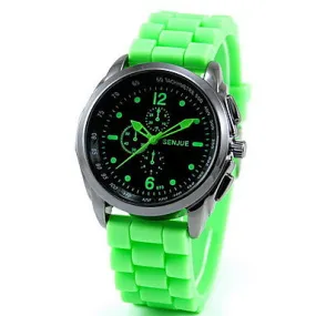 Men's Watch Mechanical Sports Hollow Engraving Silicone Strap