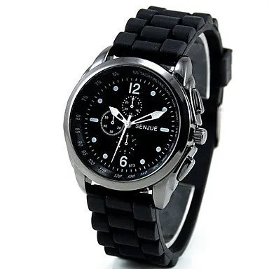 Men's Watch Mechanical Sports Hollow Engraving Silicone Strap