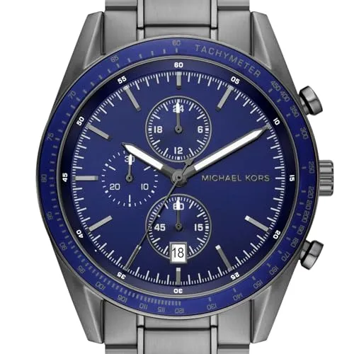 Michael Kors Analog Blue Dial Men's Watch-MK9111