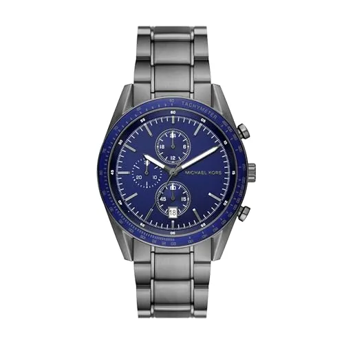 Michael Kors Analog Blue Dial Men's Watch-MK9111