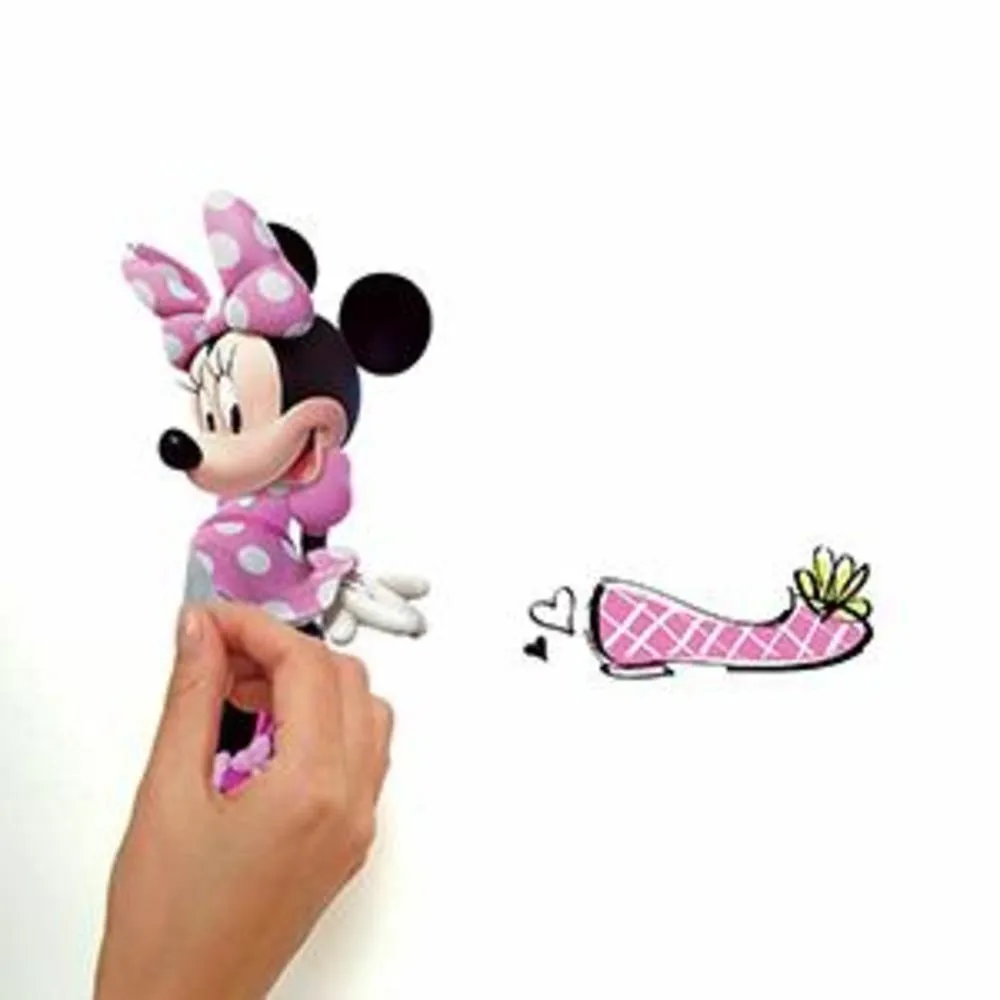 Minnie Fashionista Wall Decals