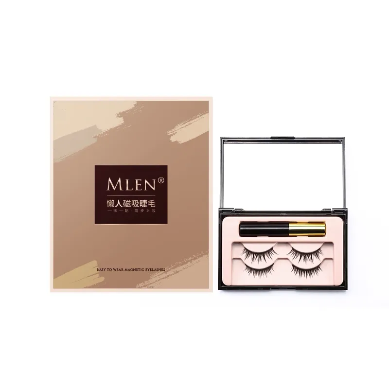 MLEN DIARY Lazy Magnetic Eyeliner Eyelashes 懒人磁性眼线睫毛