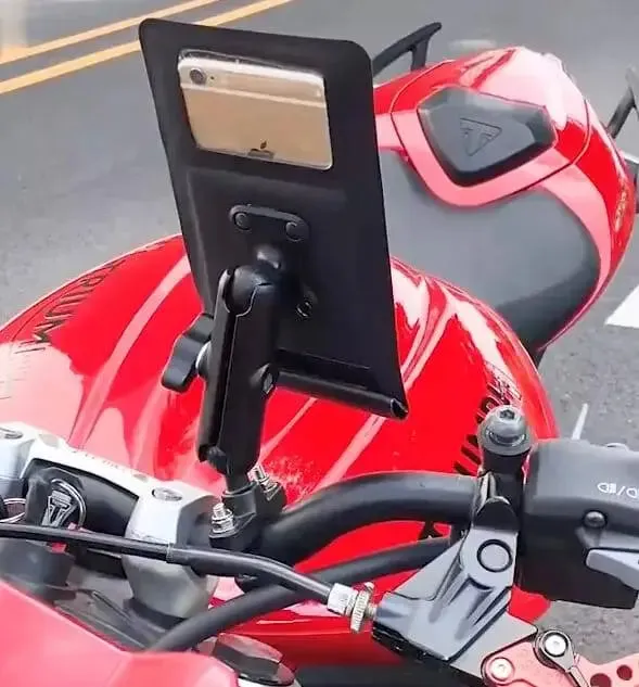 MOTOWOLF Waterproof Mobile Stand, Phone Holder For JetsKi, Motorcycle, Atv.