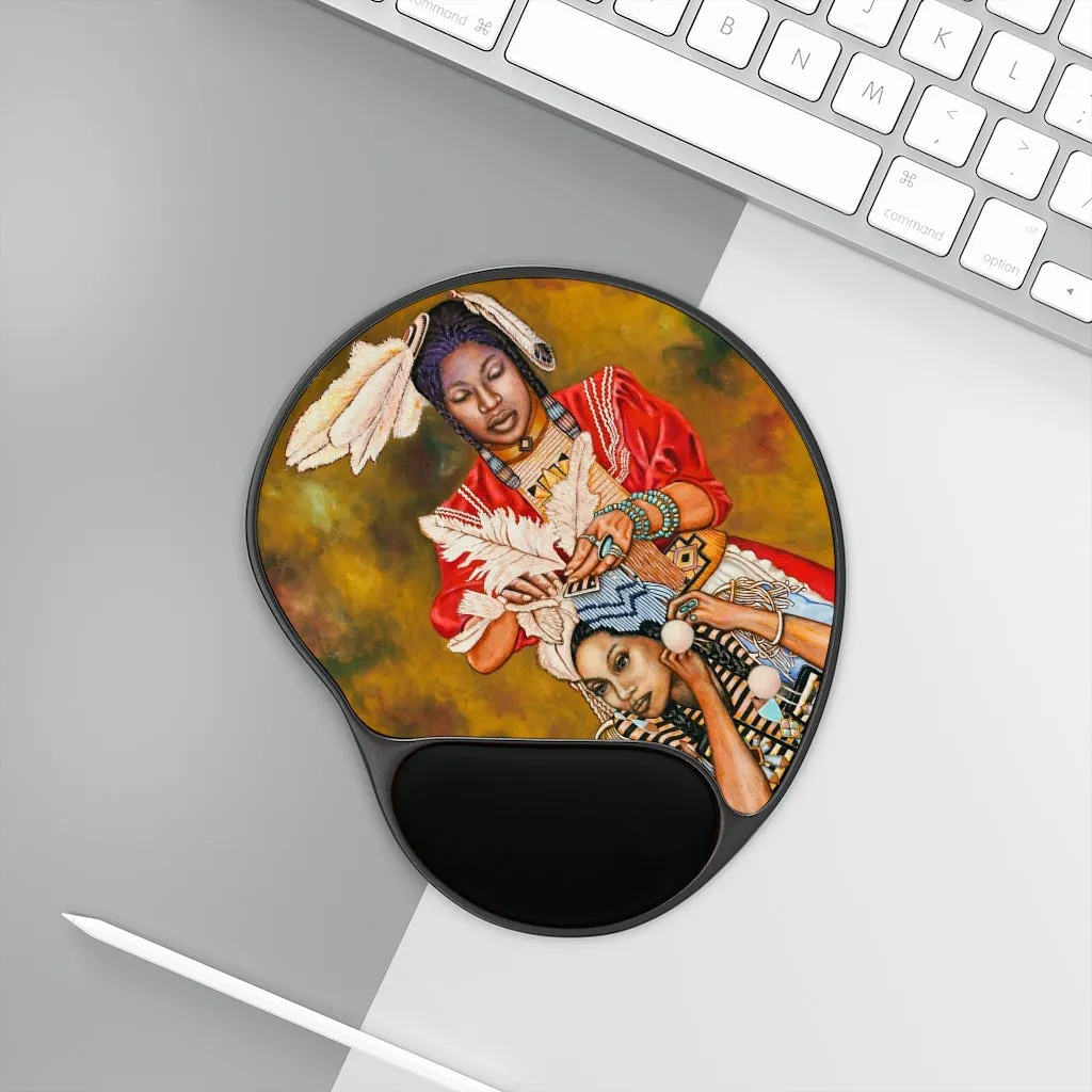 Mouse Pad With Wrist Rest