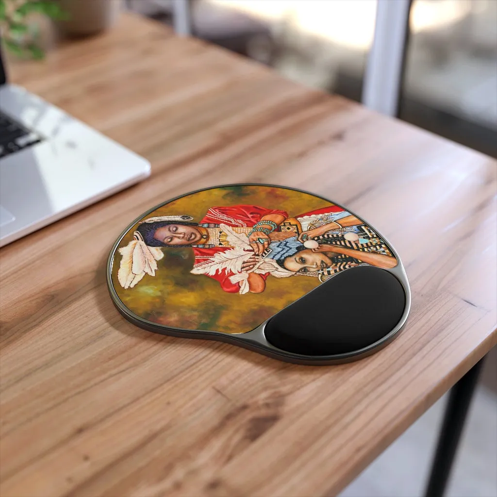 Mouse Pad With Wrist Rest