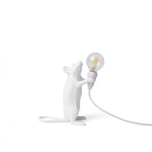 Mouse Table Lamp With Lightbulb Available in 3 Styles