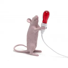 Mouse Table Lamp With Lightbulb Available in 3 Styles