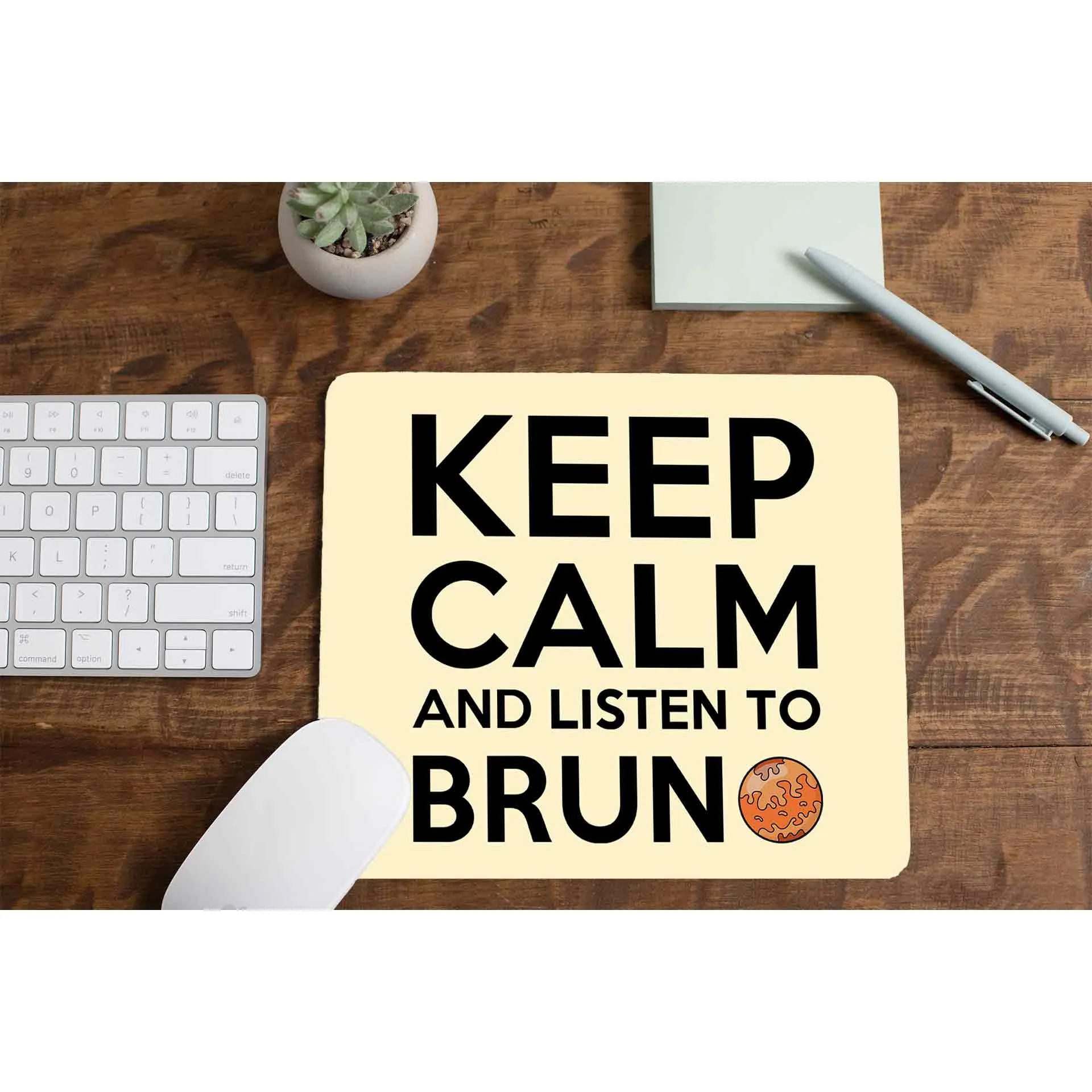 Mousepad - Keep Calm & Listen To Mars