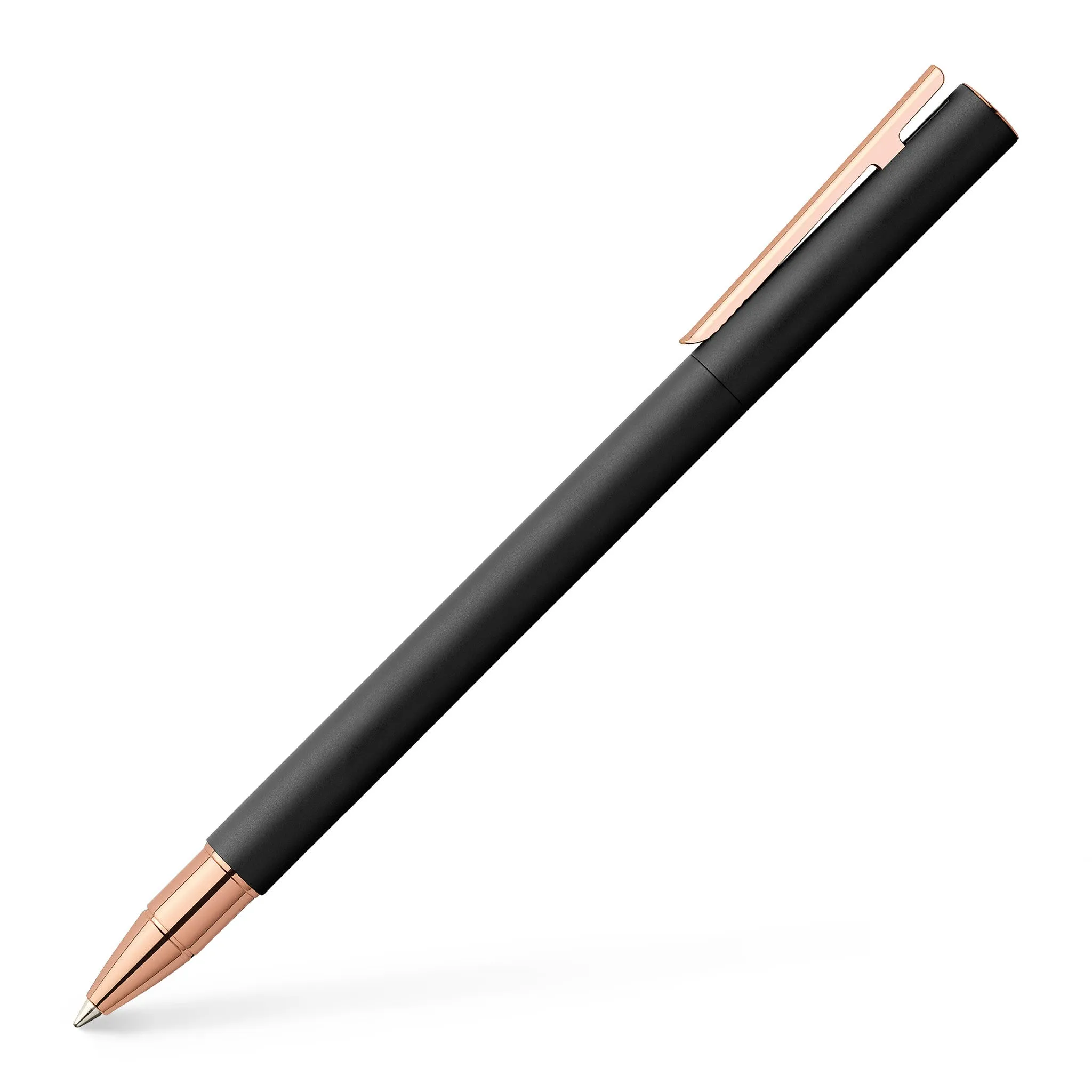 NEO Slim Rollerball Pen, Black Matte & Rose Gold - #343114