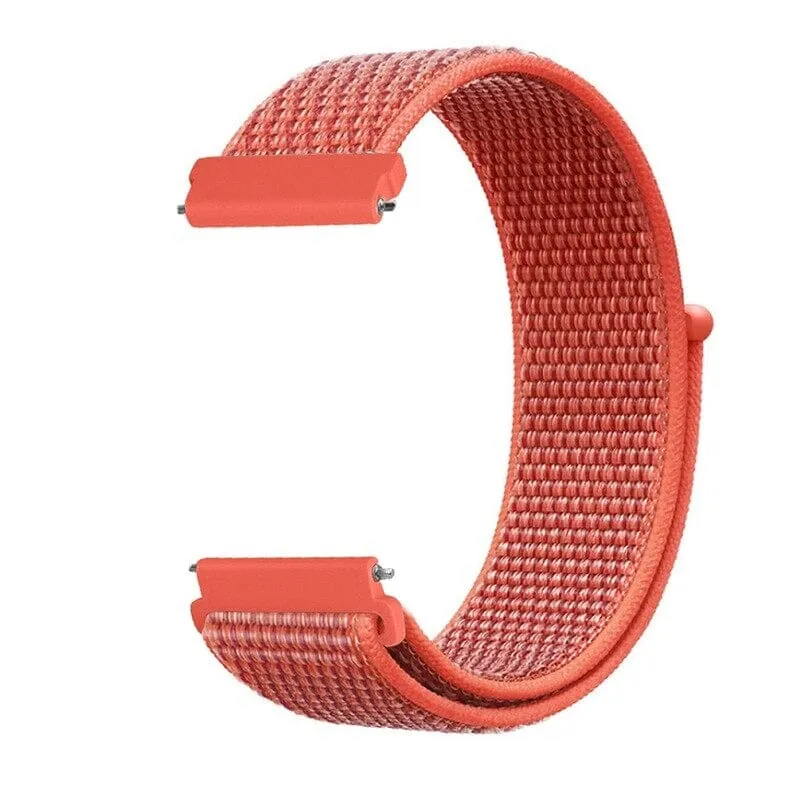 Nylon Sports Loop Watch Straps Compatible with the Garmin Forerunner 645