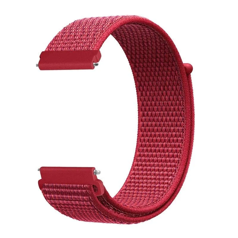 Nylon Sports Loop Watch Straps Compatible with the Garmin Forerunner 645