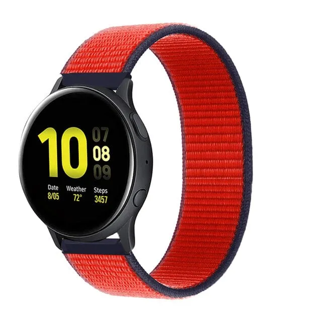 Nylon Sports Loop Watch Straps Compatible with the Garmin Vivomove 3s