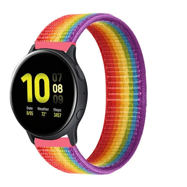 Nylon Sports Loop Watch Straps Compatible with the Kogan Active  Smart Watch