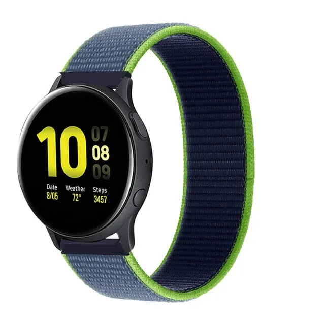 Nylon Sports Loop Watch Straps Compatible with the Kogan Active  Smart Watch