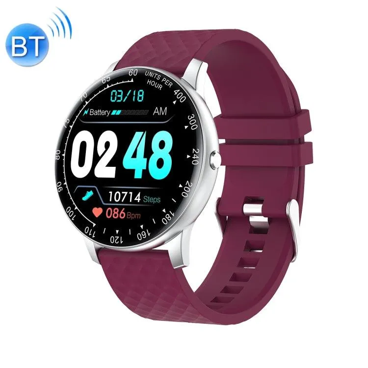 Ochstin H30 1.28 Inch HD Smart Sports Watch with Silicone Strap and Multi-Function Features