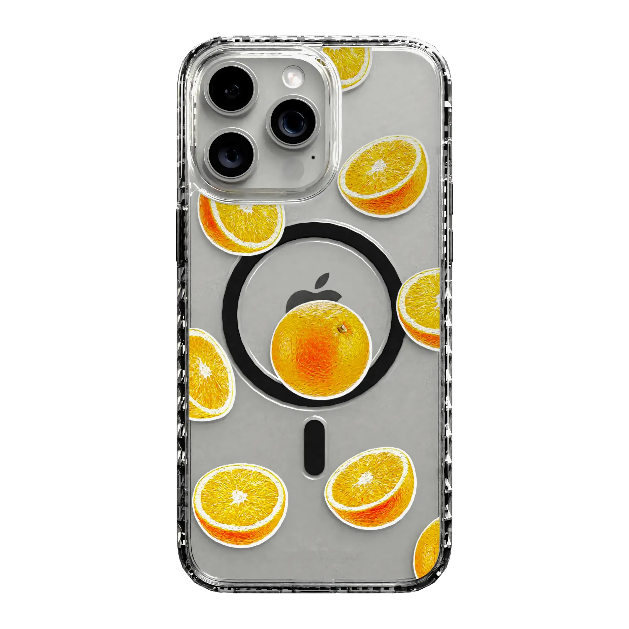 Orange Zest | Protective MagSafe Case | Fruits Collection for Apple iPhone 14 Series