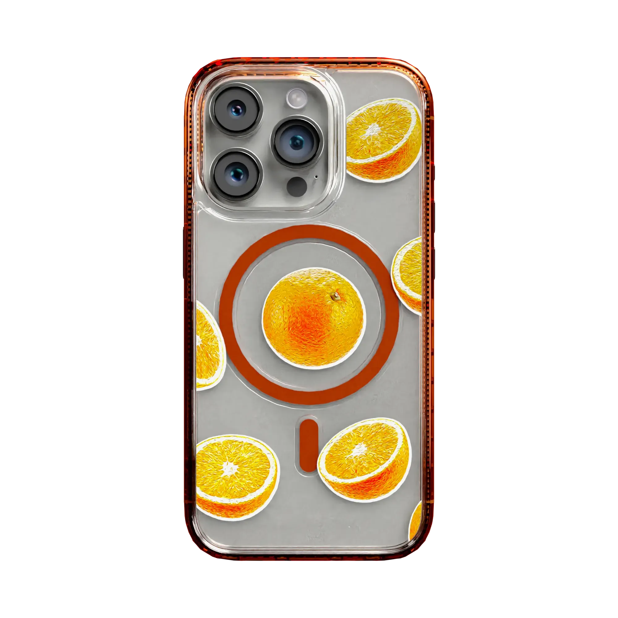 Orange Zest | Protective MagSafe Case | Fruits Collection for Apple iPhone 14 Series