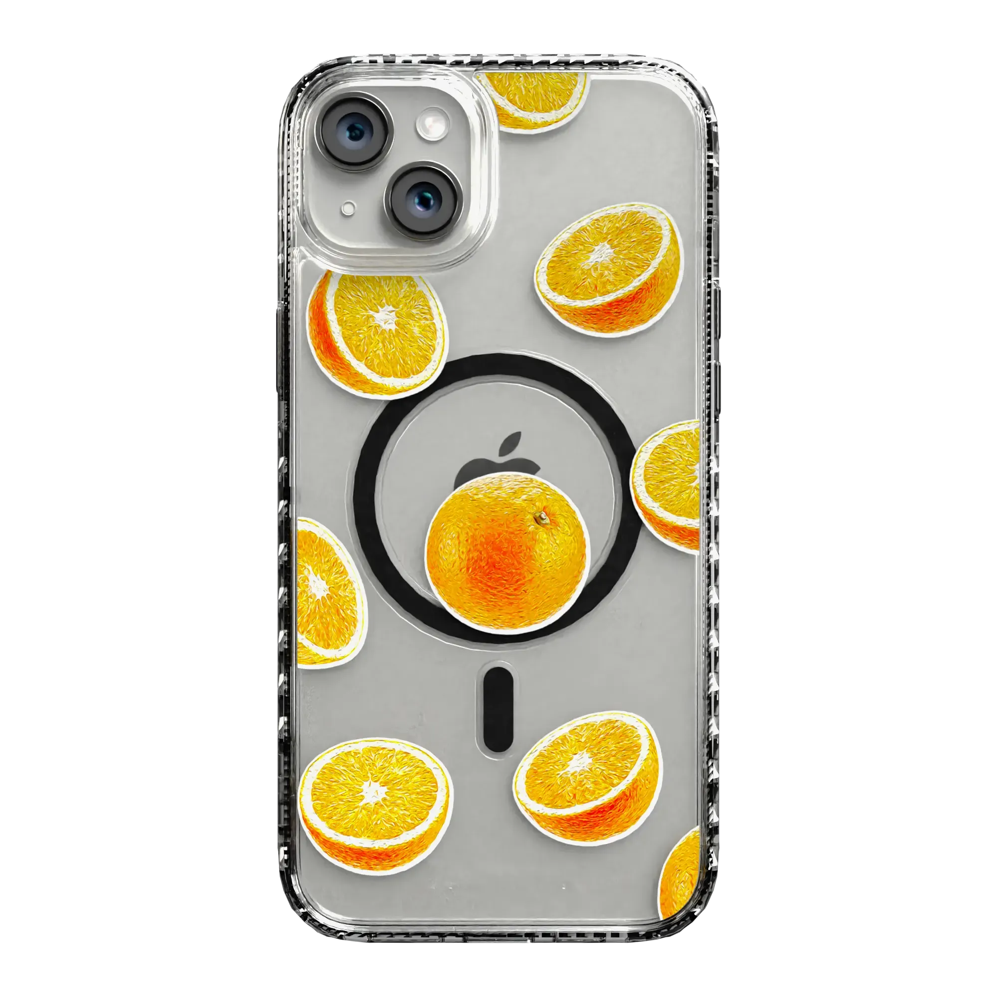 Orange Zest | Protective MagSafe Case | Fruits Collection for Apple iPhone 14 Series