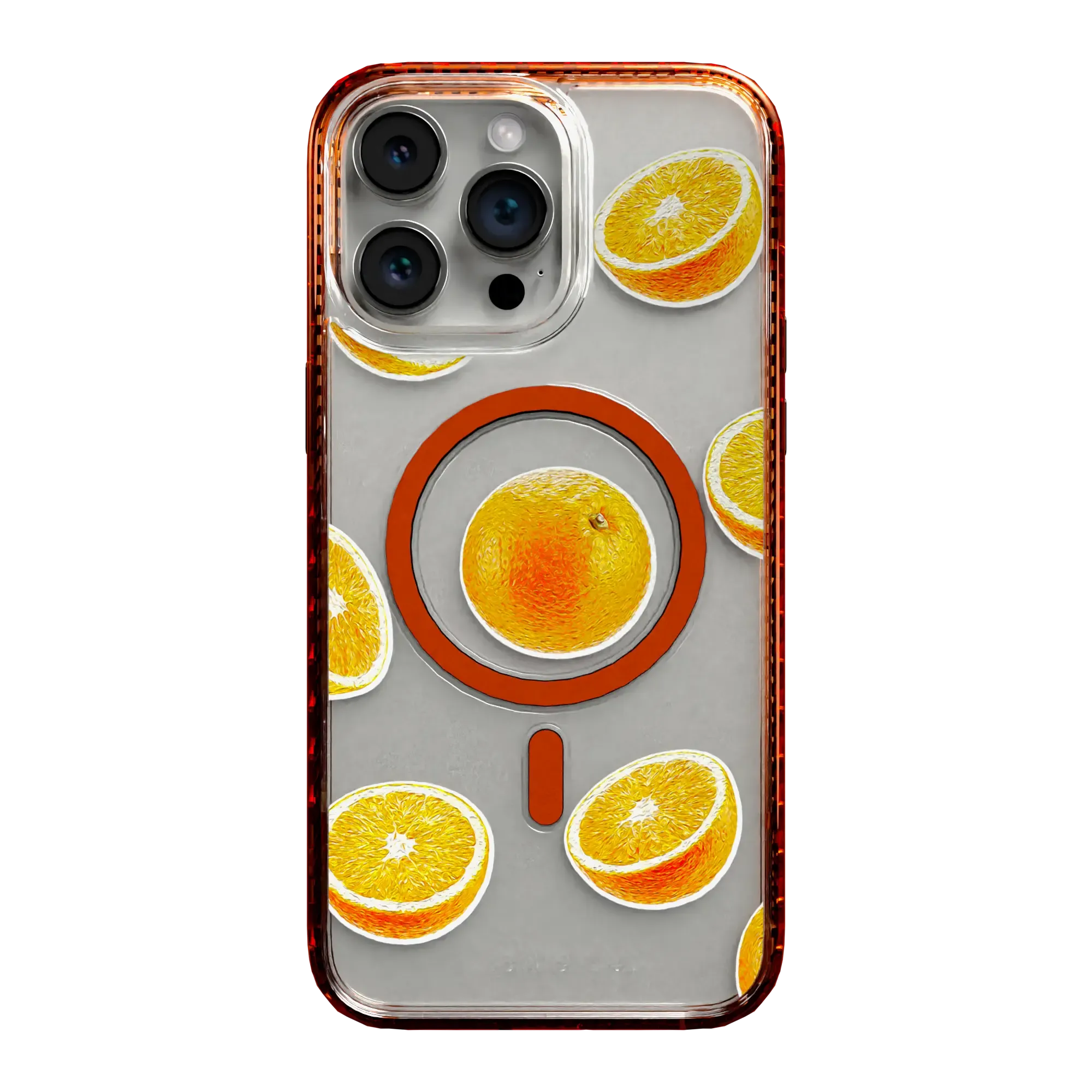 Orange Zest | Protective MagSafe Case | Fruits Collection for Apple iPhone 14 Series