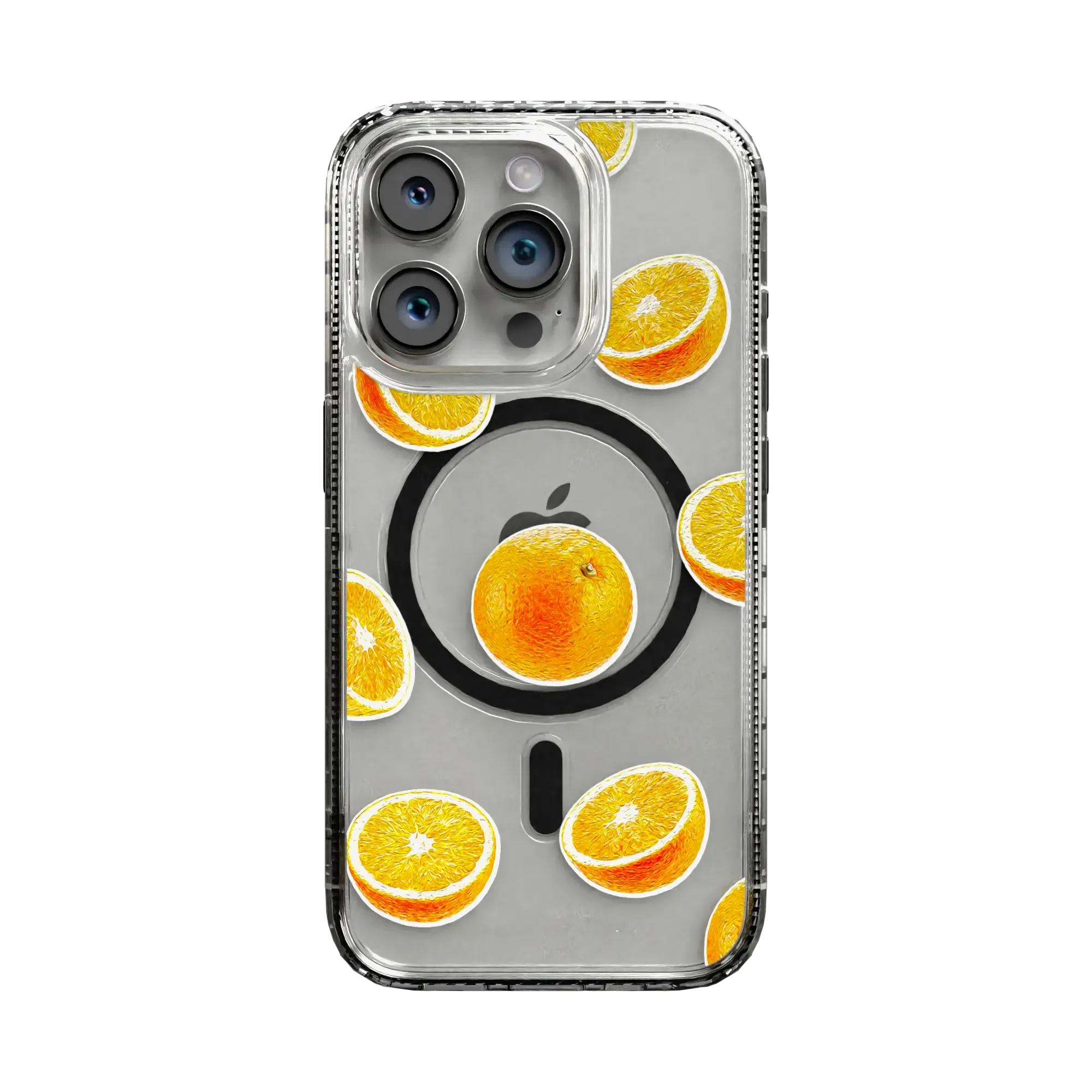 Orange Zest | Protective MagSafe Case | Fruits Collection for Apple iPhone 14 Series