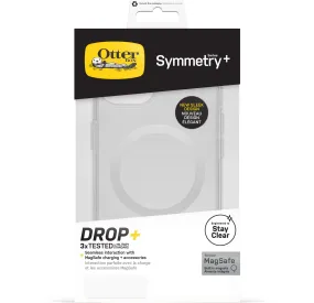 OtterBox Symmetry  Clear Case for iPhone 14/iPhone 13 for MagSafe, Protective Thin Case, Clear