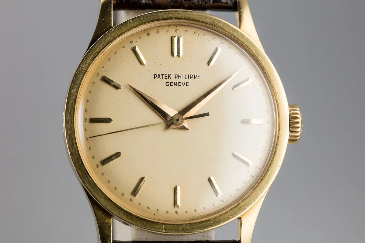 Patek Philippe 18K YG Calatrava 570