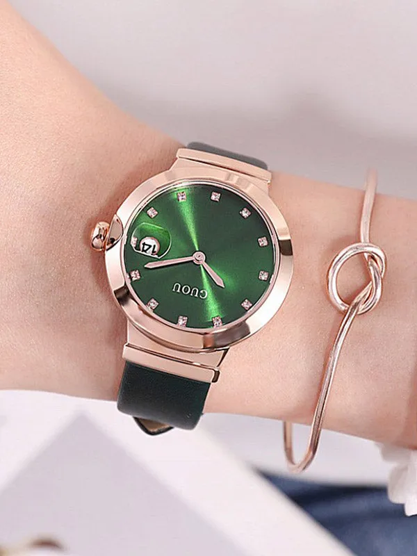 Personality Women's Watch With Calendar