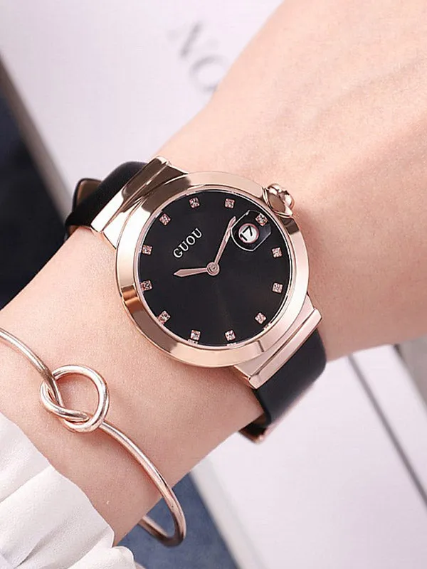 Personality Women's Watch With Calendar