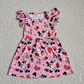 pink cartoon dress G4-26-6