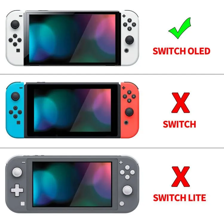 PlayVital ZealProtect Soft Protective Case for Nintendo Switch OLED, Flexible Protector Joycon Grip Cover for Nintendo Switch OLED with Thumb Grip Caps & ABXY Direction Button Caps - Hamster & Sunflower - XSOYV6018