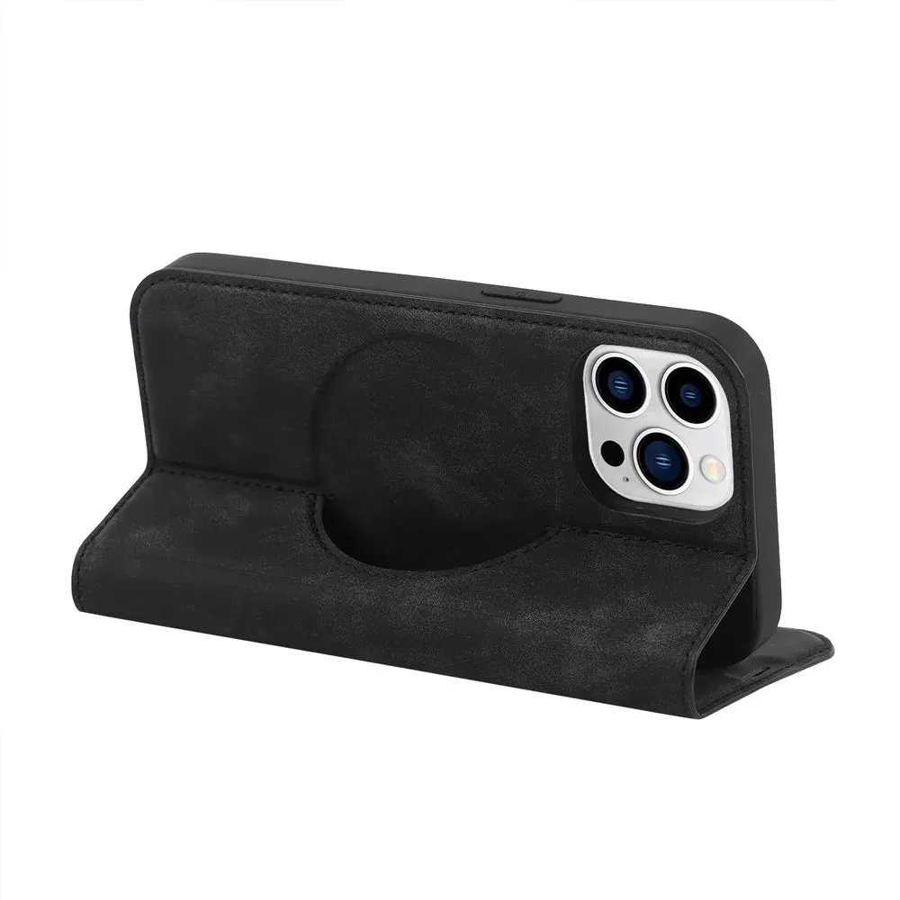 Premium Leather Wallet MagSafe iPhone Case