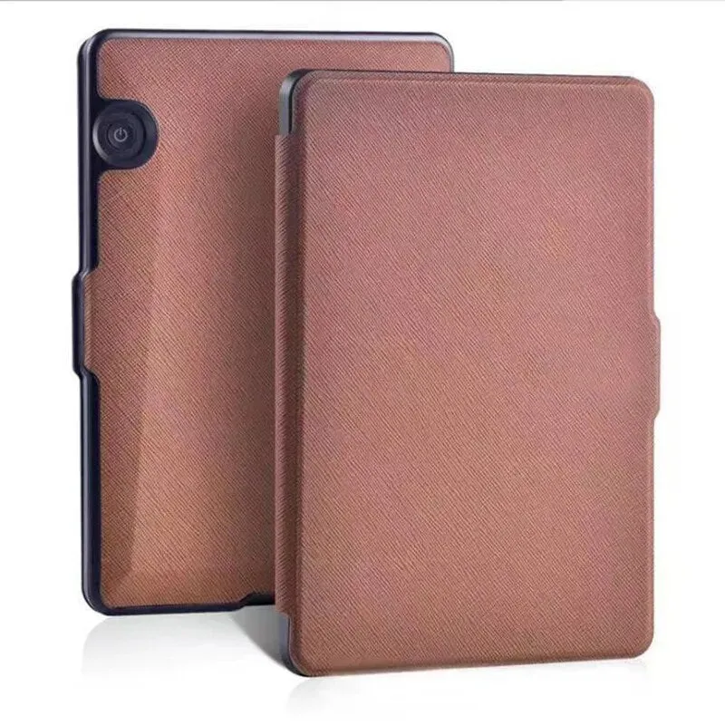 PU Leather Smart Ebook Reader Case With Auto Sleep Wake Up For Kindle Voyage