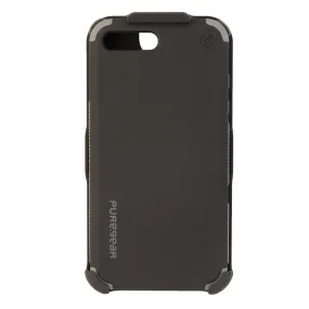 PureGear DualTek HIP Case Cover with Stand for iPhone 8 Plus 7 Plus - Black Gray