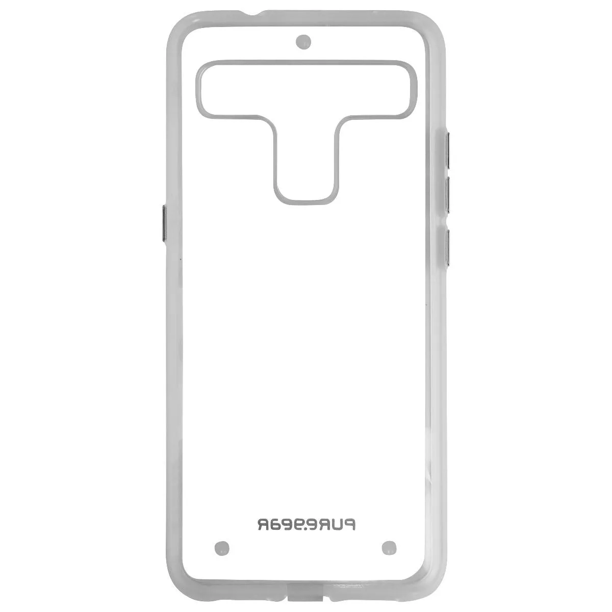 PureGear Slim Shell Series Hard Case for TCL 10L (2020) Smartphone - Clear